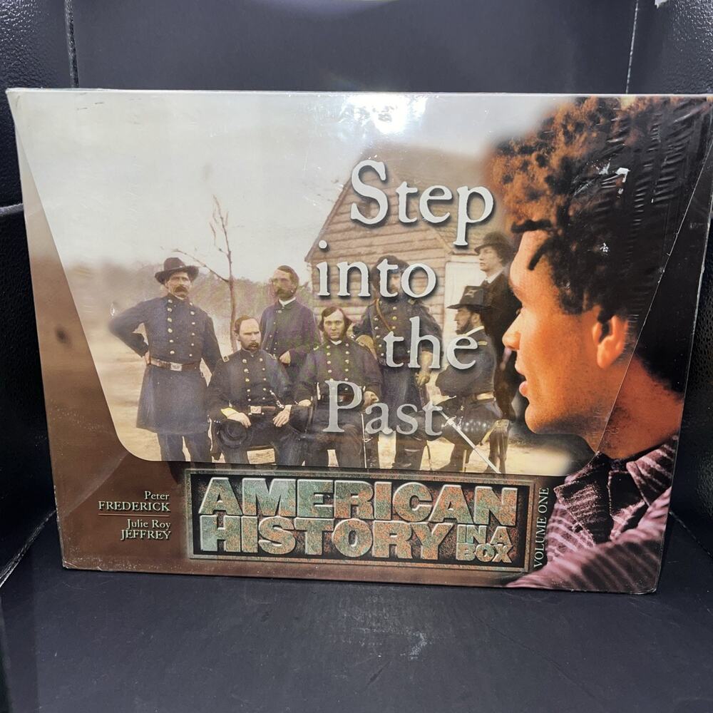 NEW American History in a Box Vol 1 Frederick Jeffrey Longman Step Into The Past